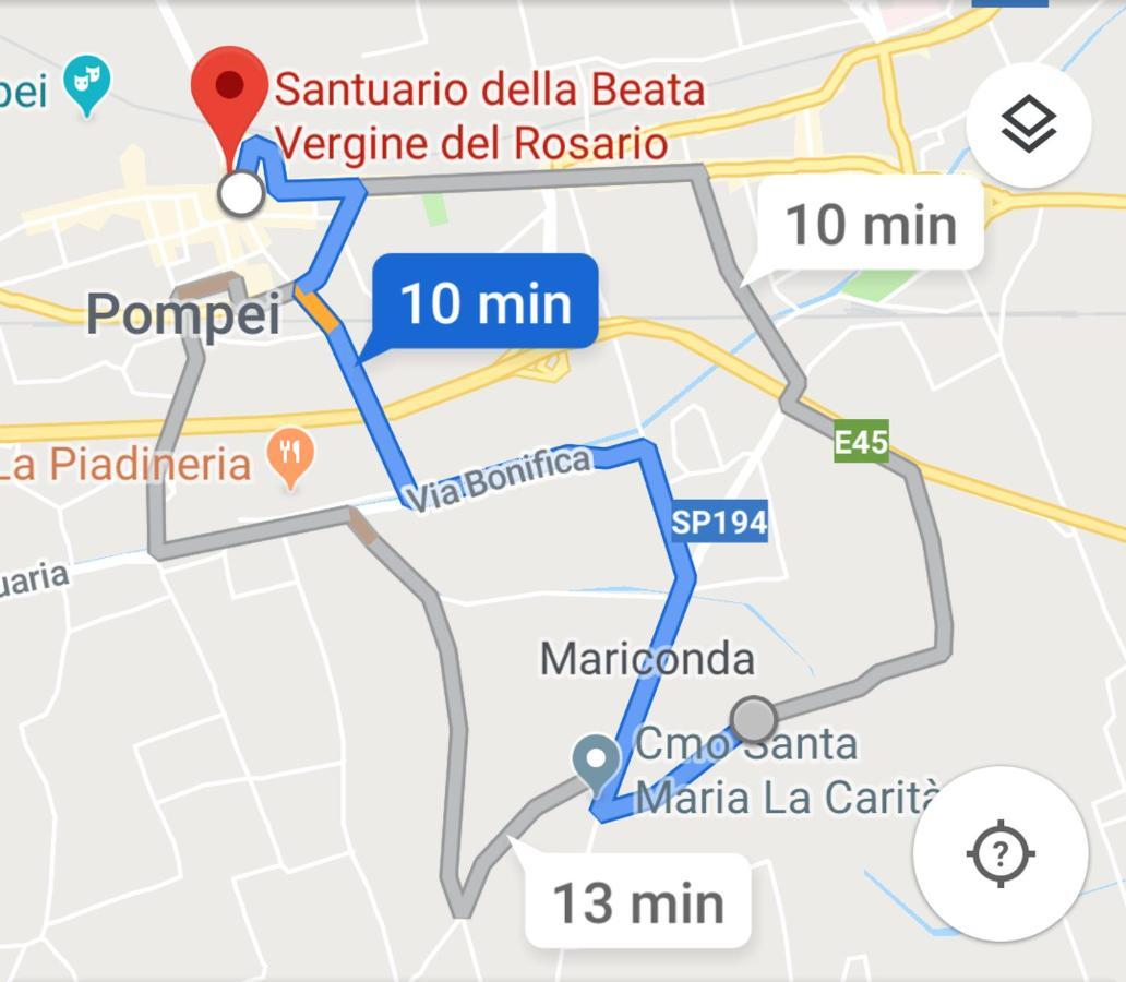 Villa Rosa Pompei Studios Santa Maria La Carità エクステリア 写真